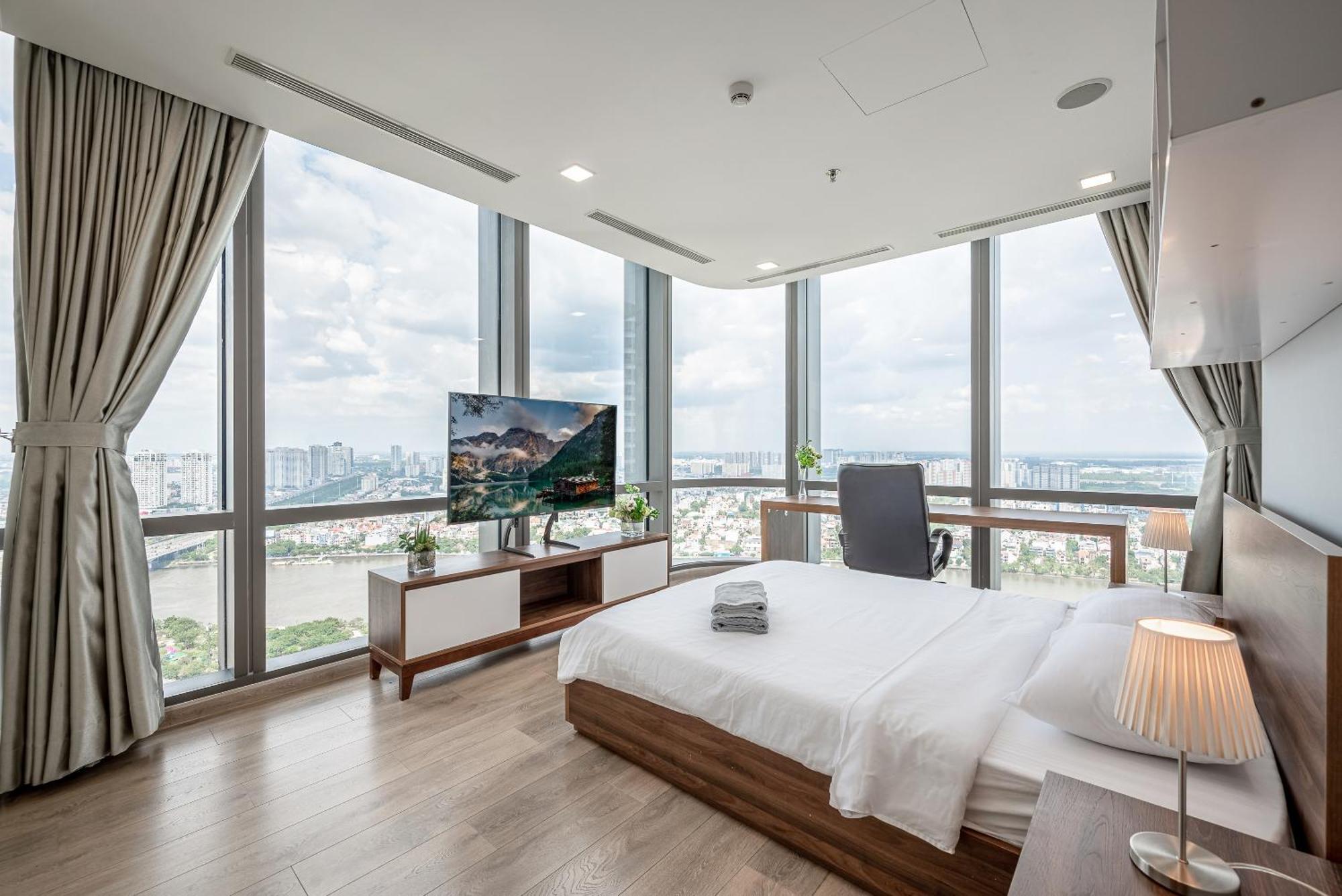 הו צ'י מין סיטי The Landmark 81 Residence Luxury Suite מראה חיצוני תמונה